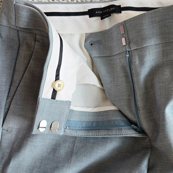 Ann Taylor | 6 | The Straight Pant In Cross Weave - Picture 6 of 16